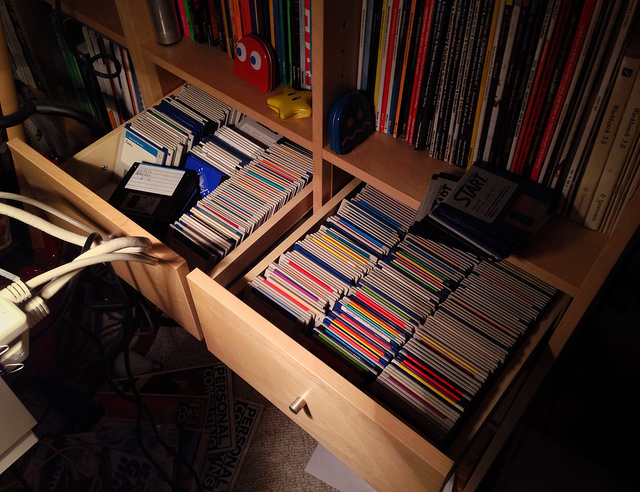 Collezione di floppy disk