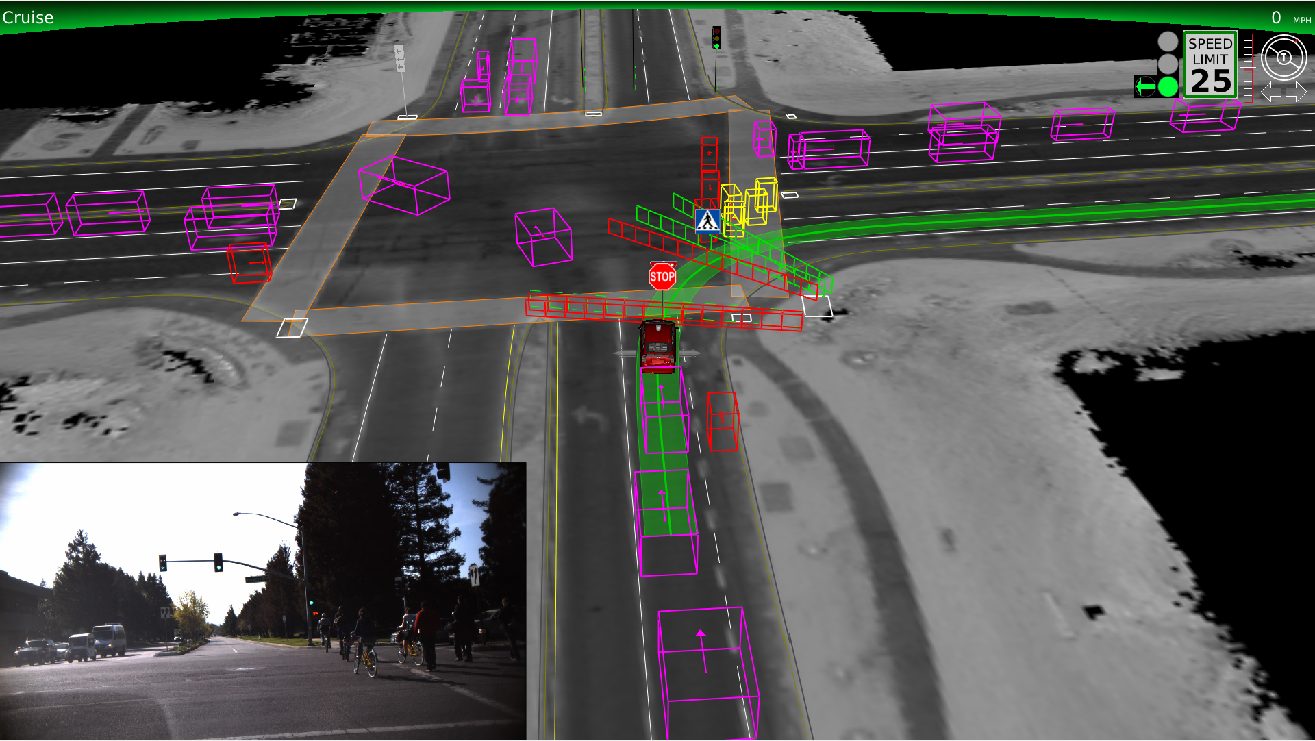 Cosa vede il cervellone elettronico della Google driveless car