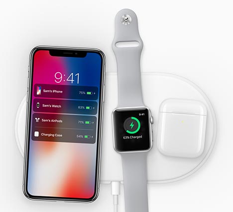 L'iphone X ricarica wireless