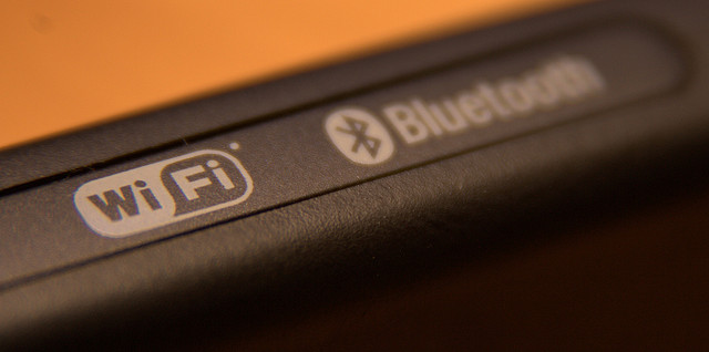 Il logo del Wi-Fi su un computer