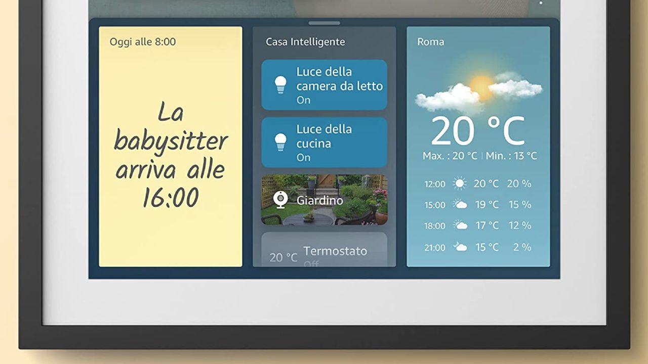 amazon echo show widget