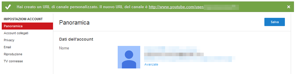 Canale YouTube