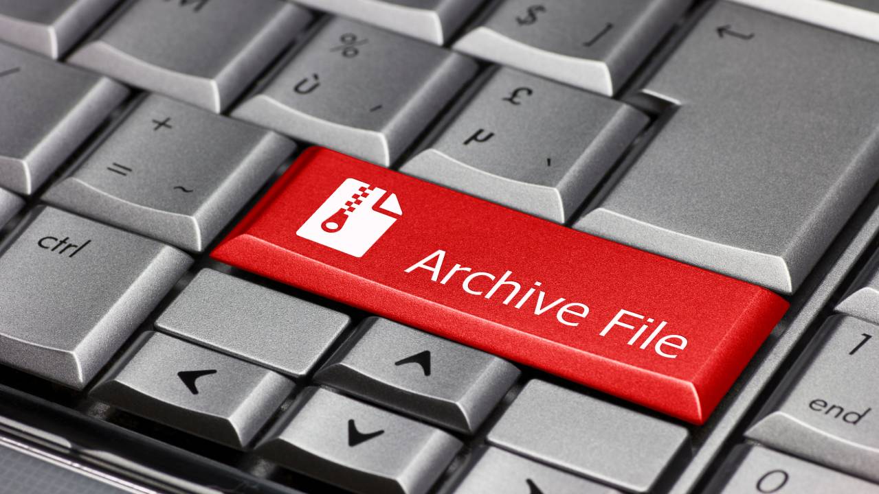 pulsante pc per archiviazione file