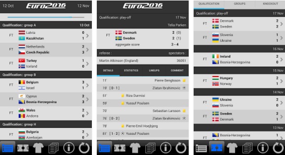 livescore euro 2016