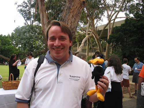 Linus Torvalds un decennio fa