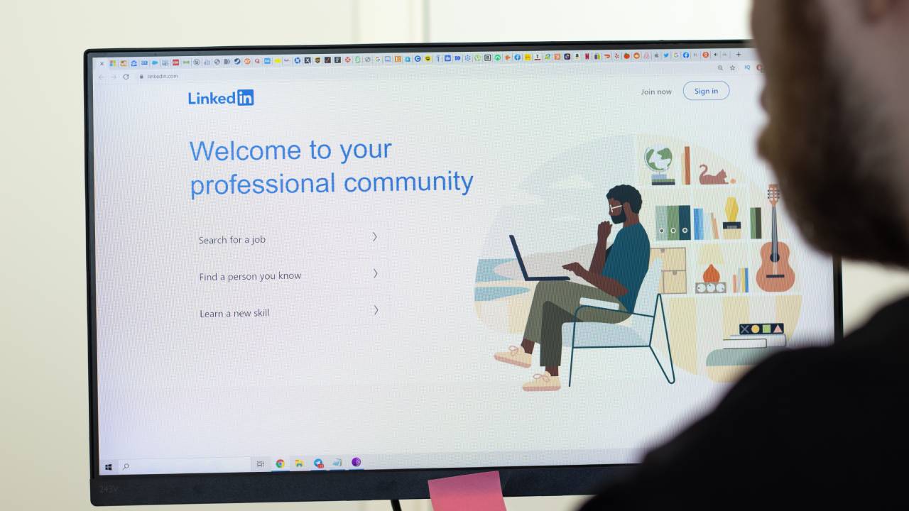 LinekdIn su desktop