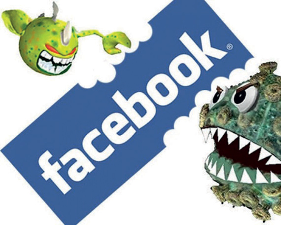 Facebook eroso da virus e malware