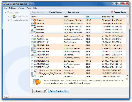 Auslogic duplicate file finder