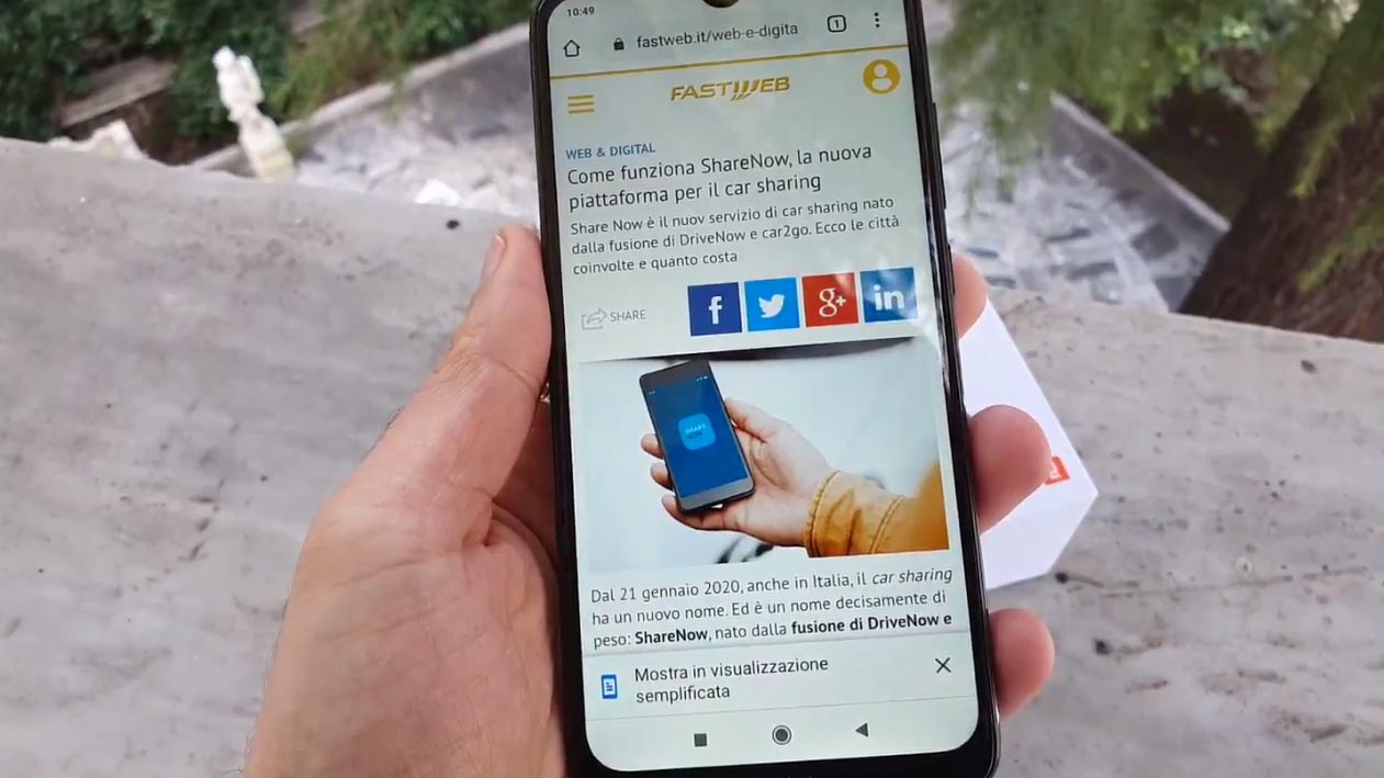 schermo redmi 8