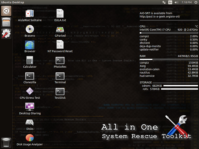 All in one – System rescue toolkit