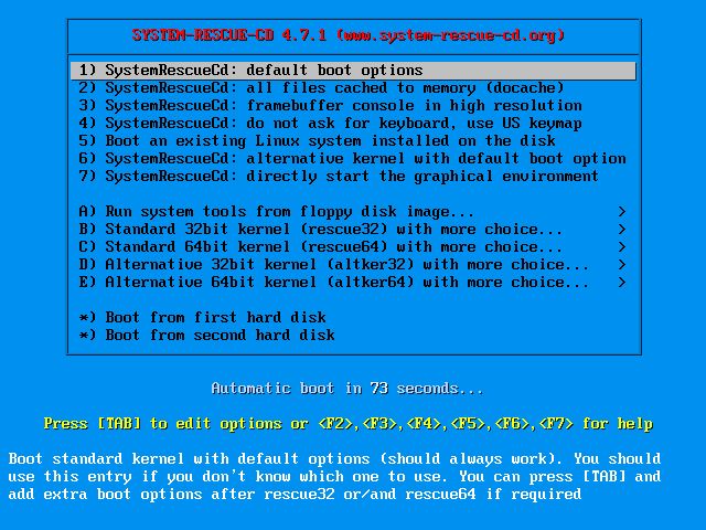 SystemRescueCD