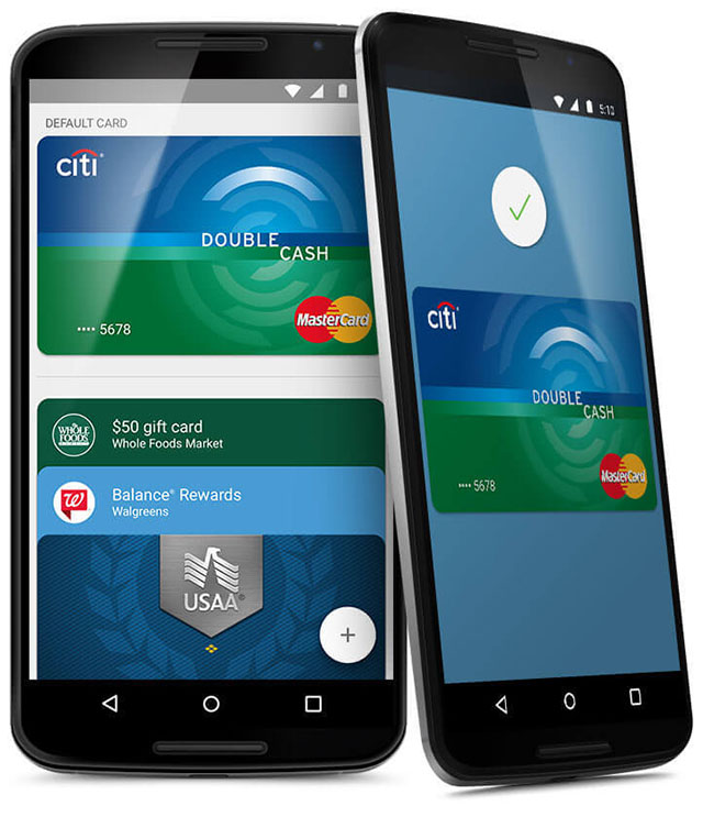 sicurezza android pay