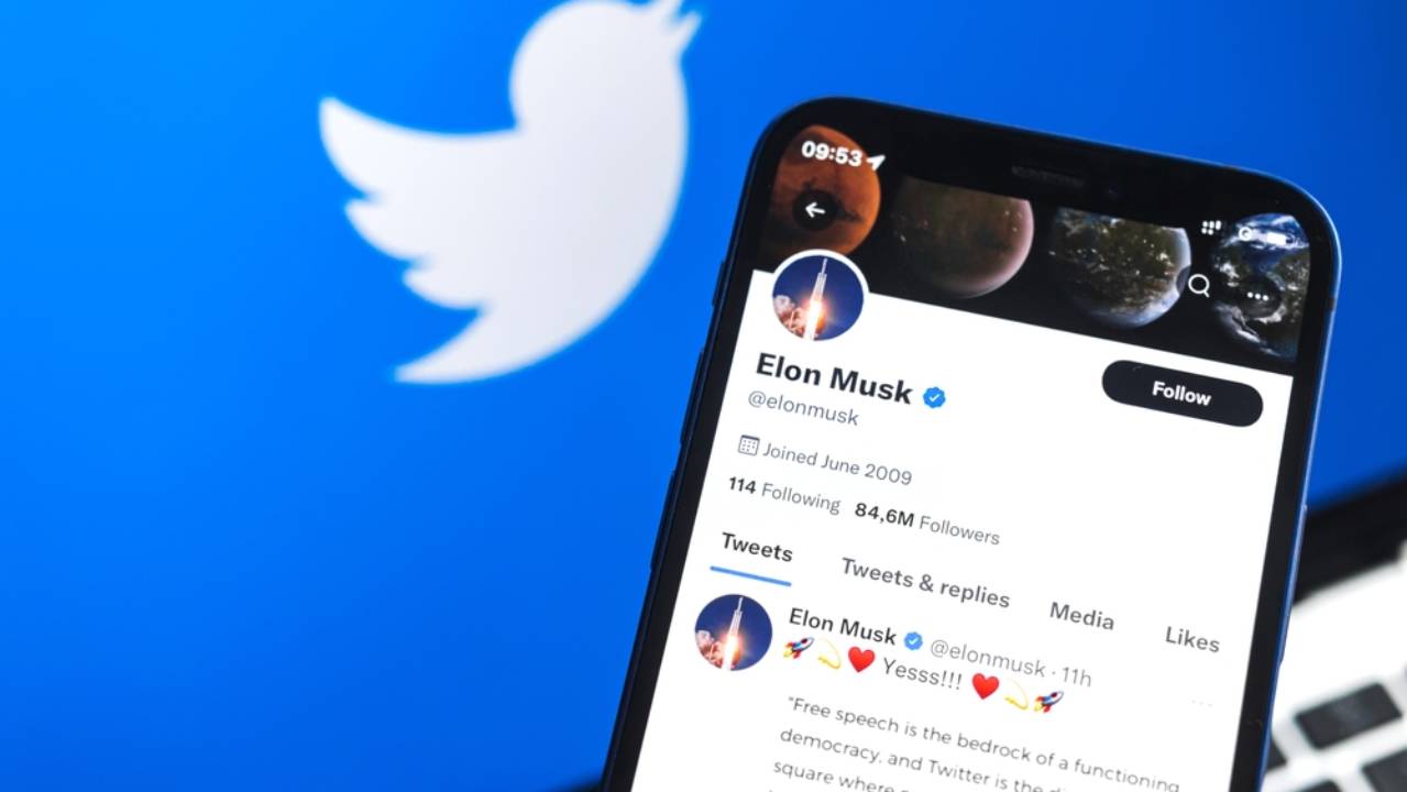 account di Elon Musk su Twitter