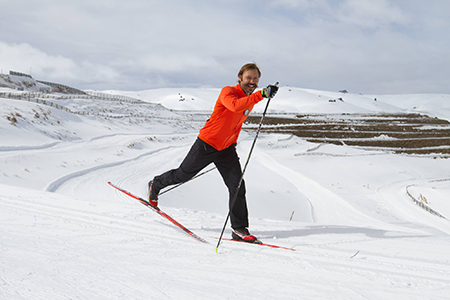 Paul Bragiel in allenamento