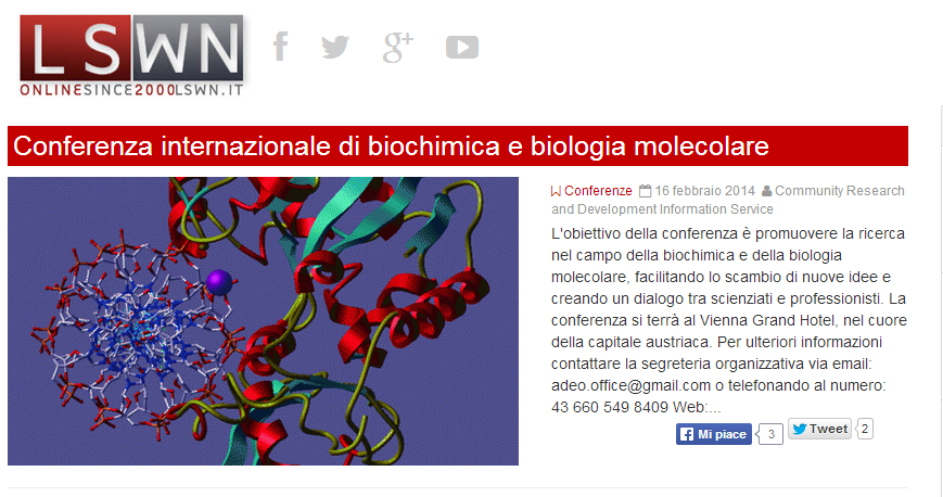 Le Scienze Web News