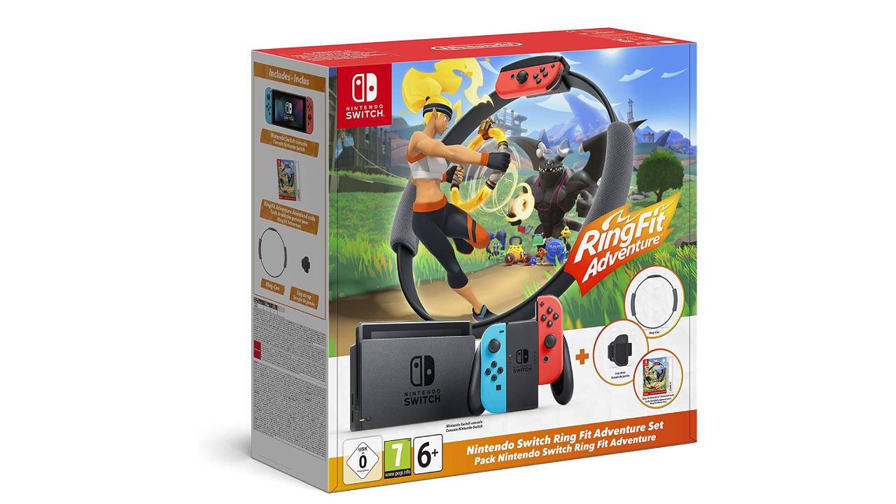 nintendo switch ring fit adventure