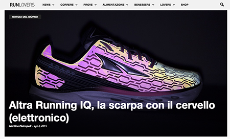 Homepage di Runlovers