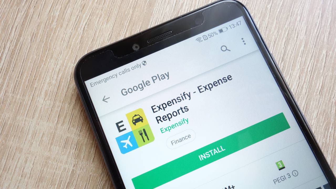 app expensify su Google Play Store