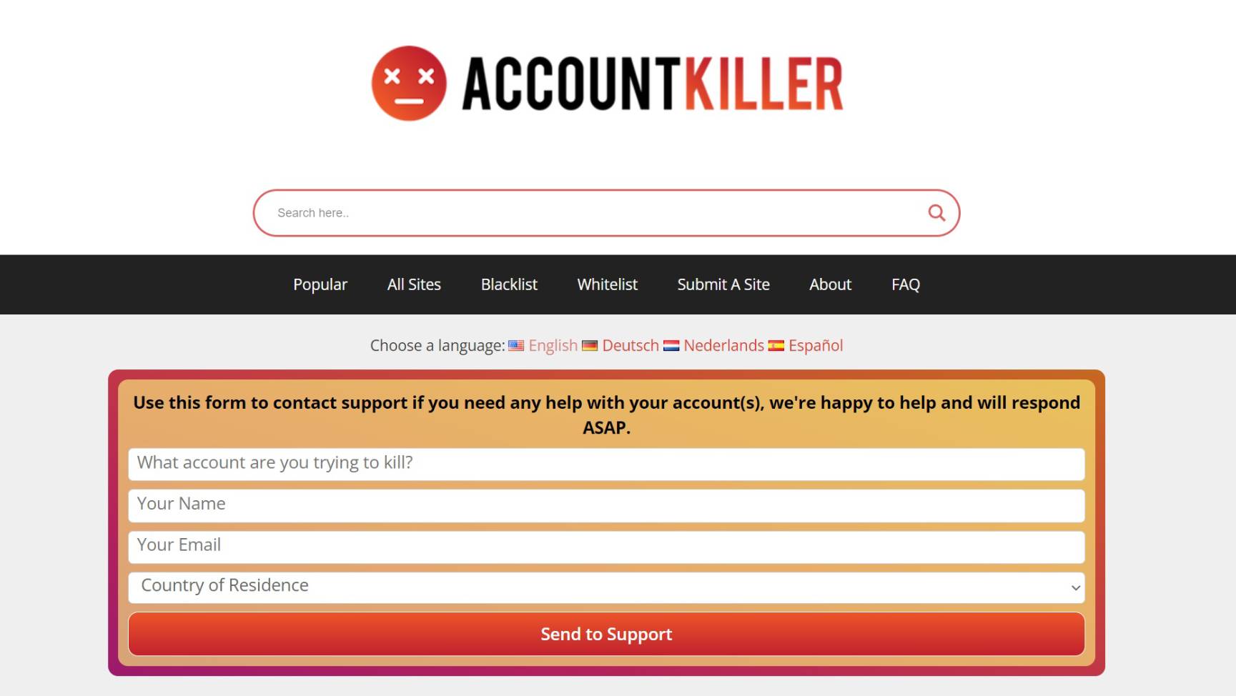 Accountkiller