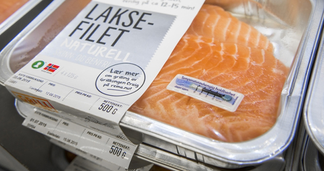 Smart packaging per pesce fresco