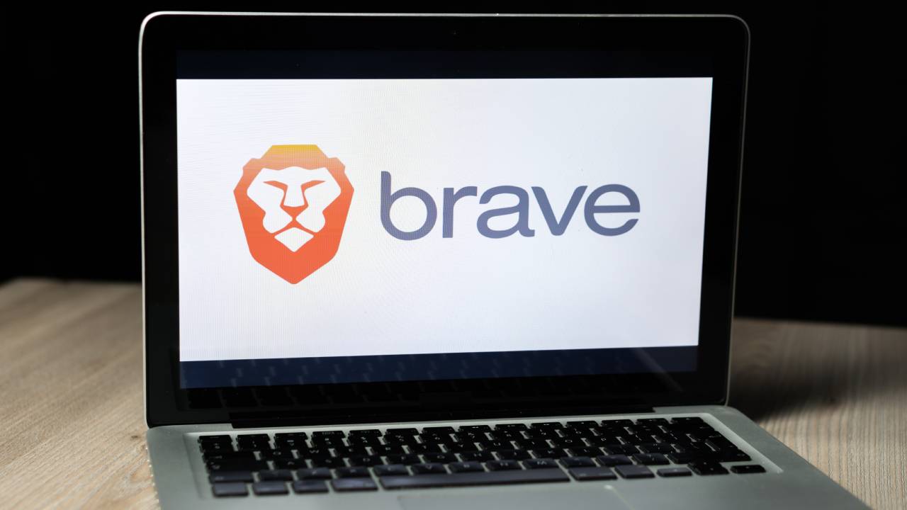 laptop schermata brave