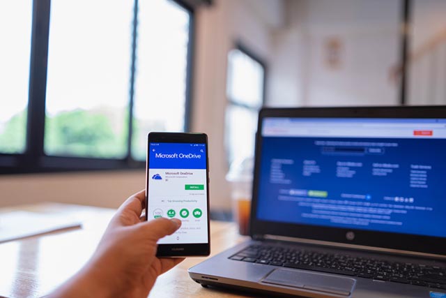 OneDrive su smartphone