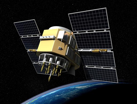 Satellite GPS attorno alla Terra