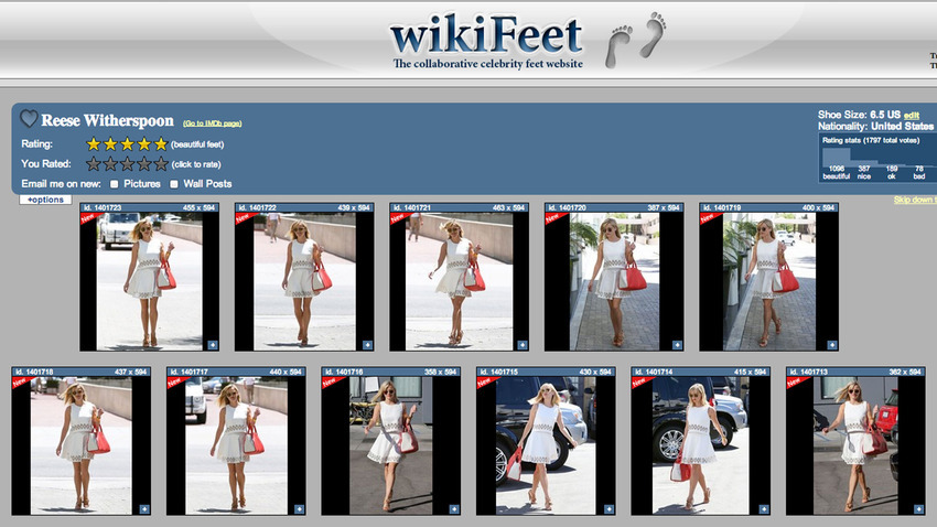 WikiFeet