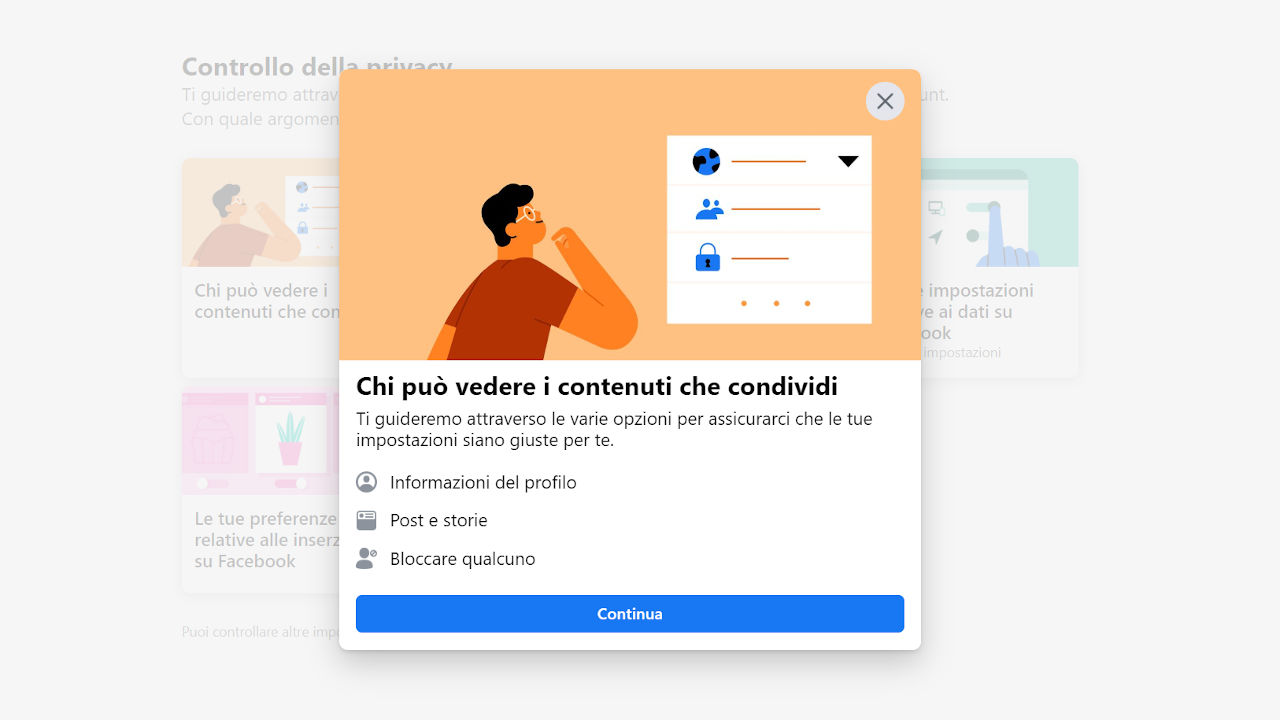 facebook controllo privacy