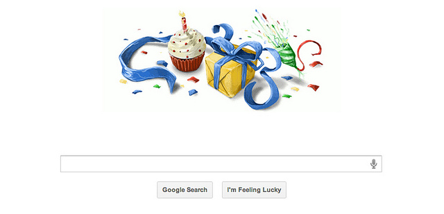 Doodle speciale per il compleanno