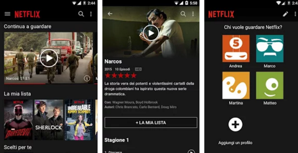 applicazione netflix