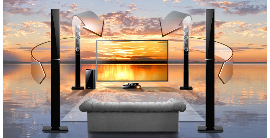 Posizione amplificatore home theater
