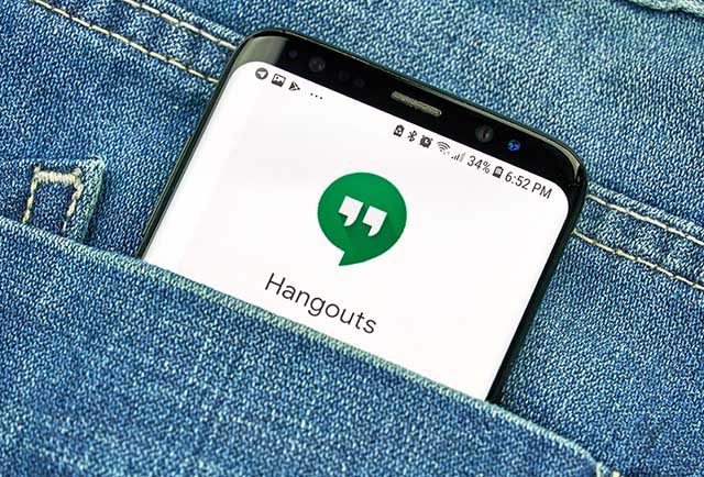 Hangouts su smartphone Android