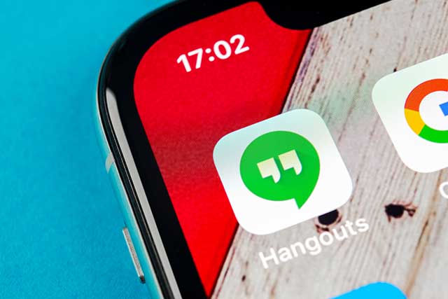 Hangouts su iPhone