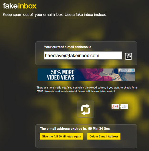 Fake Inbox