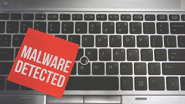 Computer infetto da malware