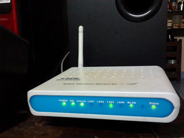 Modem router