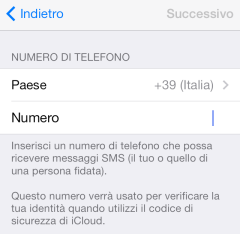 Apple iCloud Keychan iOS 7.0.3