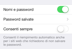 Apple iCloud Keychan iOS 7.0.3