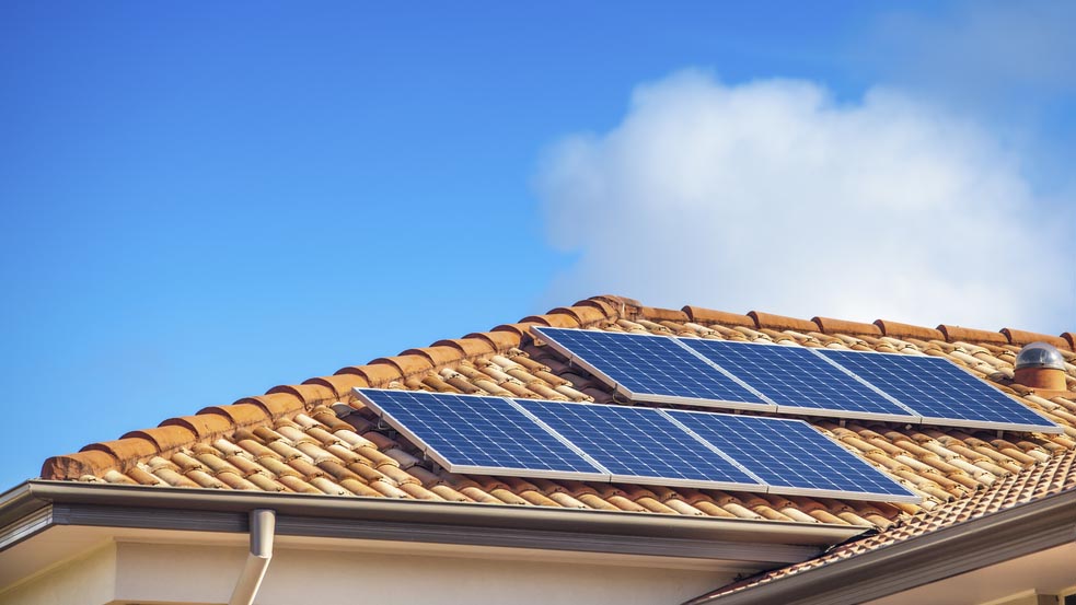 pannelli solare tetto