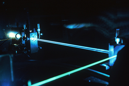 Laser nei laboratori di ricerca