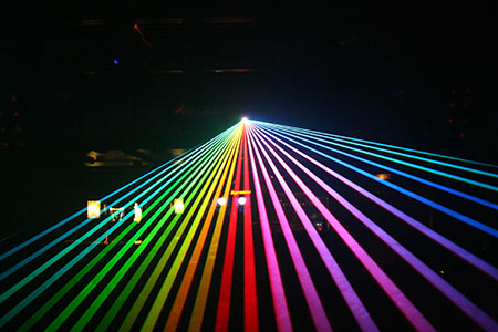 Fasci di luce Laser monocromatici