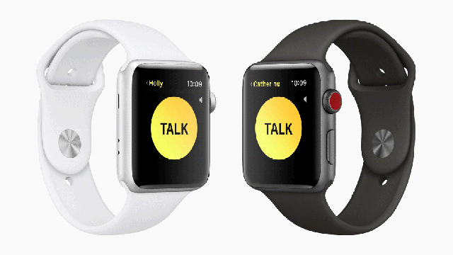 watchOS 5 Walkie Talkie