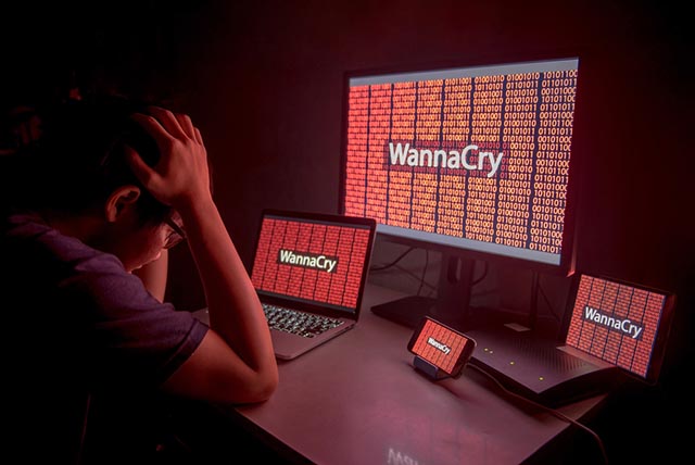 Attacco ransomware WannaCry