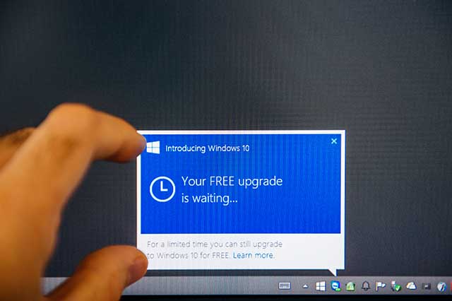 Aggiornamento gratis a Windows 10