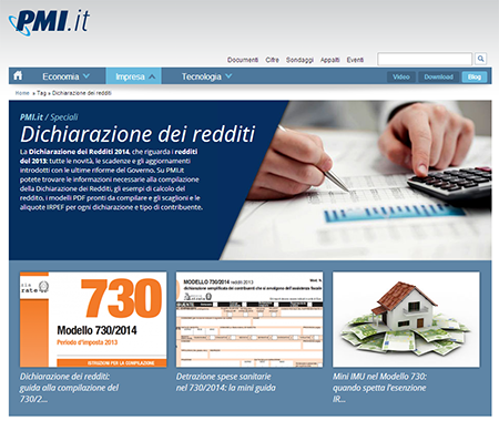 PMI - guida alla dichiarazione dei redditi 2014