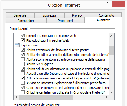 Browser predefinito