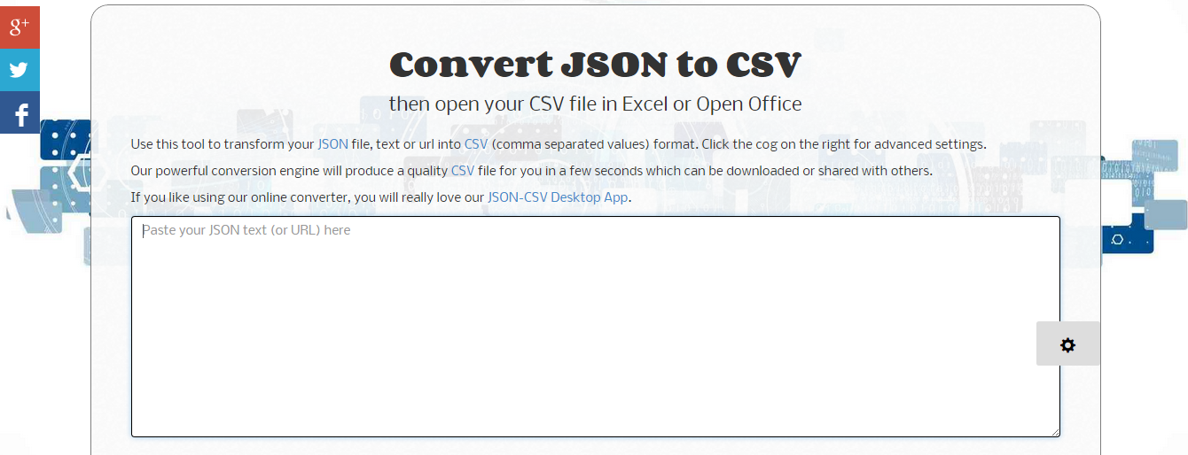 Json converter