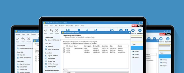 MiniTool Partition Recovery Tool