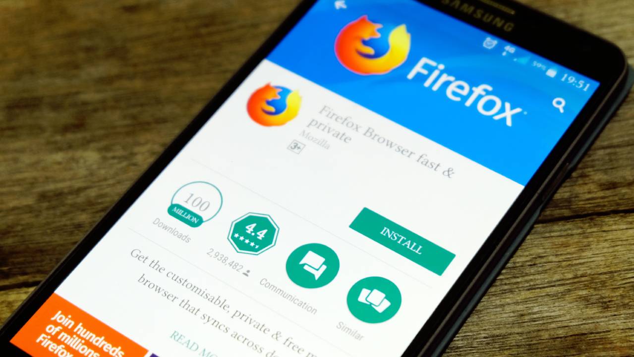download app firefox su smartphone